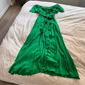Great condition Meghan Fabulous Morning Glory Maxi Dress Emerald XXXL